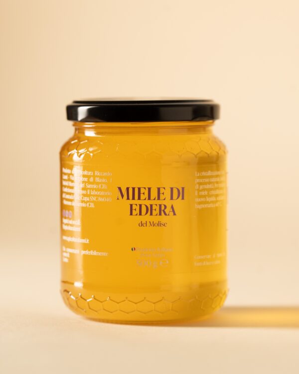 Vasetto di miele di edera del Molise da 500 g, Apicoltura Lanni
